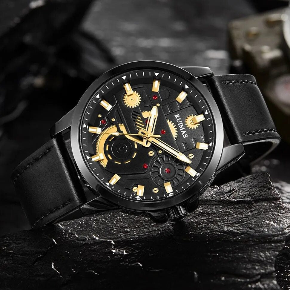 RUIMAS Watches Men's Casual Sport Watches Luxury Military Quartz Wrist Watch Chronograph Waterproof Man Clock Montre Homme 307-7